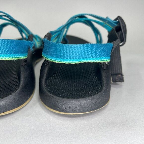 Chaco Z/X2 Classic Sandals Women's 7 Blue Strappy Outdoor Athletic Hiking Water - Picture 6 of 8